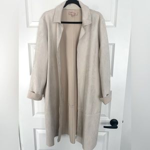 Philosophy Jacket, Size Large, Light Cream Colour, Super Soft and Comfortable